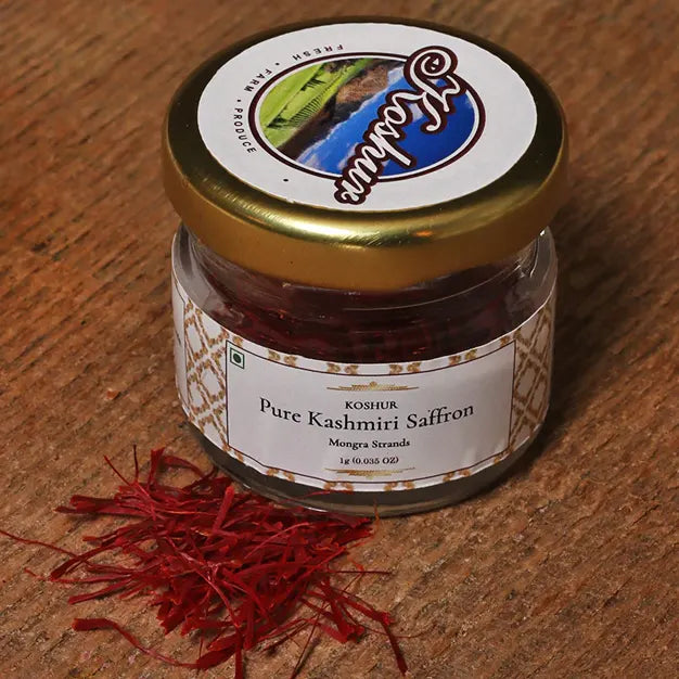 Koshur Kashmiri Mongra Saffron Strands